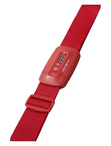 Samsonite Luggage Strap/Tsa Lock - Red - ONE SIZE