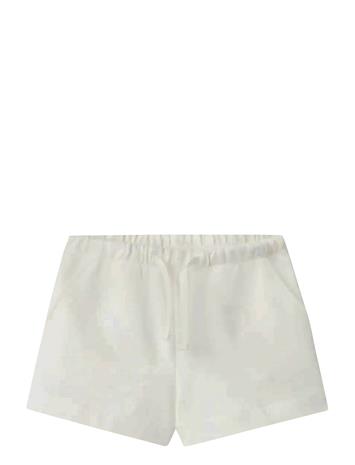 Mango Cotton Shorts With Drawstring - Cream - 5-6