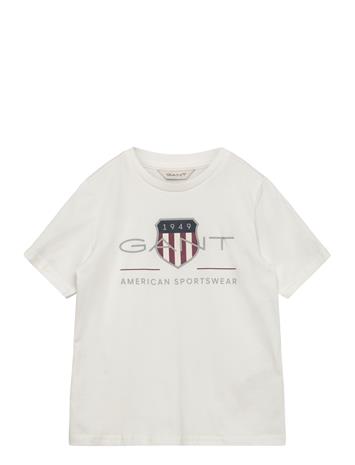 Gant Kids Archive Shield Ss T-Shirt - Black - 116