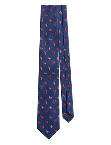 GANT Crab Tie - Navy - ONE SIZE