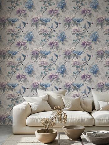 Sylvester Blue - 1116401-03 Tapetti