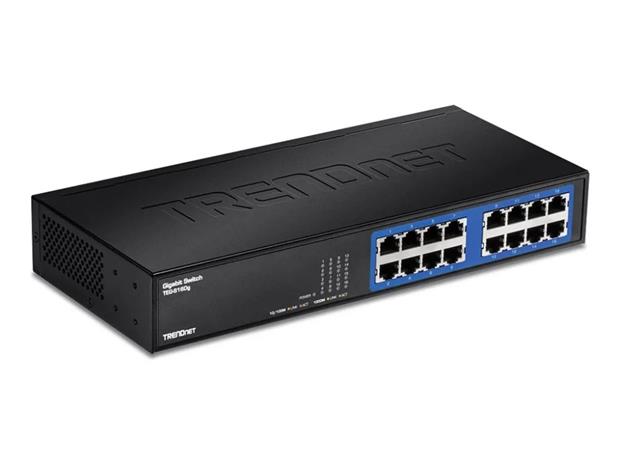 Trendnet TEG-S16Dg, kytkin