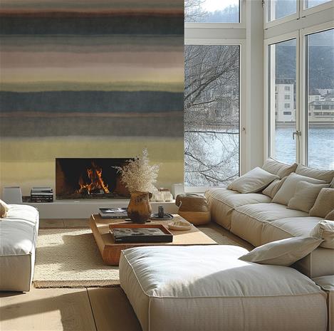 Digital Muted Stripes - 79015-3 Tapetti