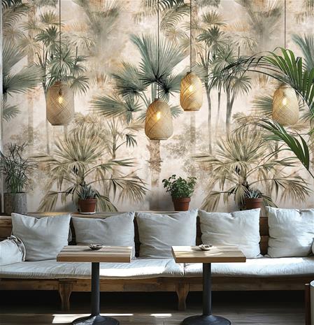 Digital Palm Serenity - 79015-7 Tapetti