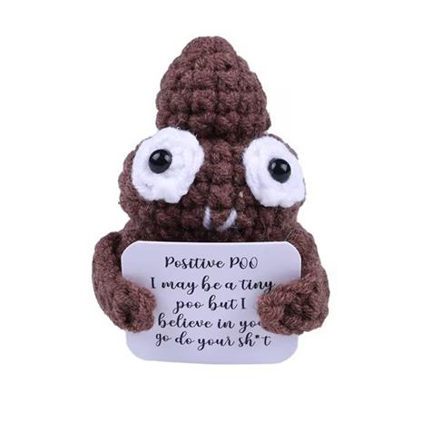 Neulottu kakkakasa - Positive Poo