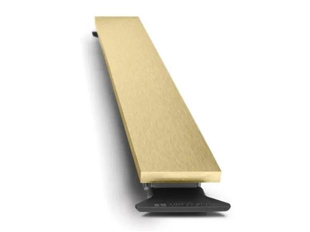 Unidrain HighLine panel 300 mm Brass