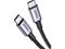 UGREEN cable USB Type C - USB Type C Power Delivery 100W Quick Charge FCP 5A 3m gray cable – kuva 3