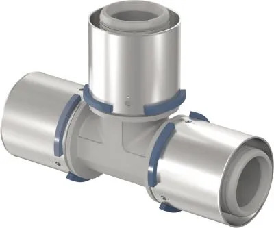 Uponor s-press composite tee 75 x 75 x 75 mm