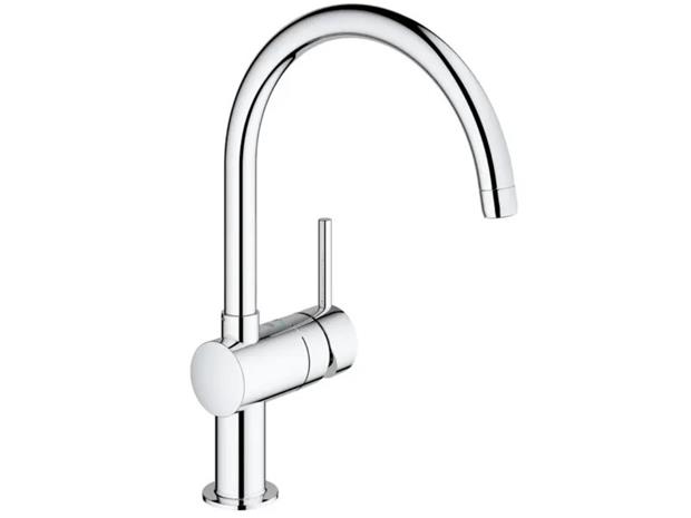 Grohe Minta (32917000) Chrome, keittiöhana kääntyvällä C-juoksuputkella