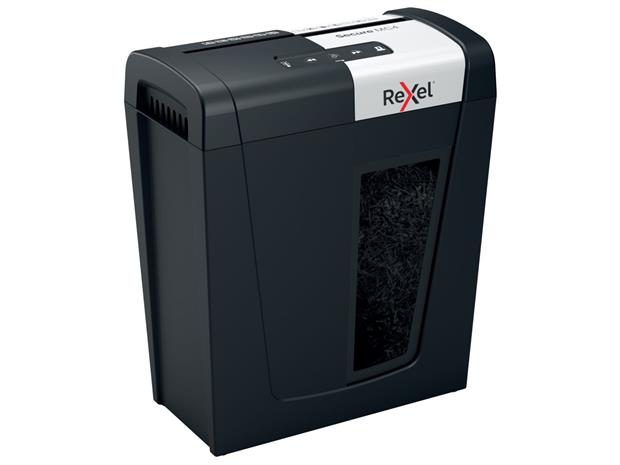 Rexel Secure MC4 paperisilppuri Mikroleikkaava 60 dB Musta, Hopea