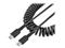 StarTech.com 20in (50cm) USB C Charging Cable Coiled Heavy Duty Fast Charge & Sync USB-C Cable USB 2.0 Type-C Cable – kuva 2