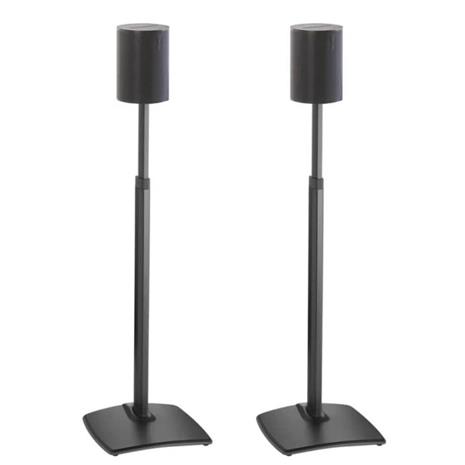 Sanus WSSE1A2 stand - for speakers - height-adjustable - black – kuva 5/5
