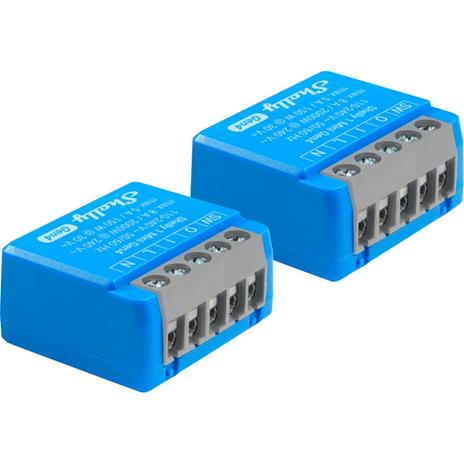 Shelly 1 Mini Gen4 -älyrele, 2-pack