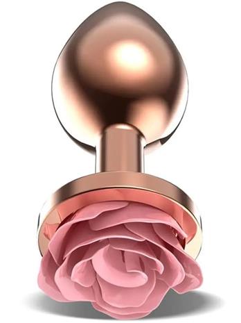 Afterdark Anal Plug Pink Rose Kulta