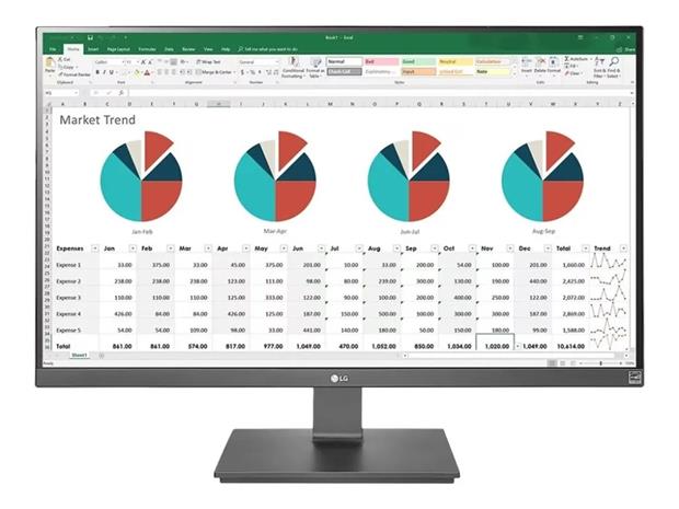 LG 27UK670P-B (27"), näyttö
