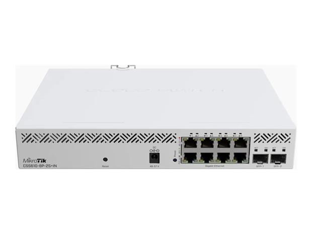 MikroTik CSS610-8P-2S+IN, reititin