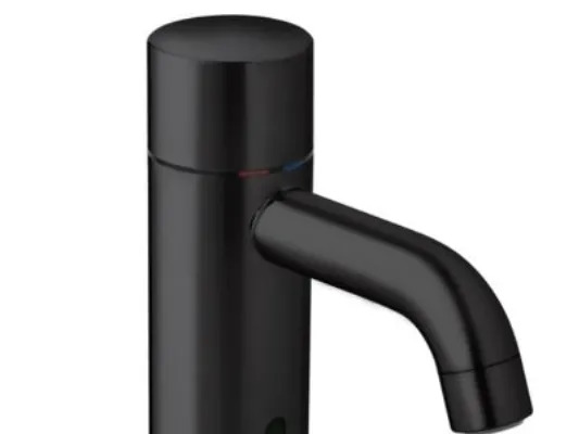 Damixa silhouet touchless washbasin mixer small mat black