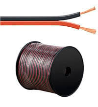 Pro Speaker cable red/black CCA 100 m red-black