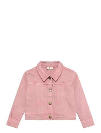 En Fant Jacket Twill - Pink - 140