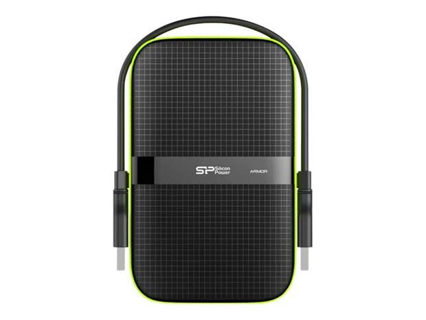 Silicon Power Panssarikotelo - Ulkoiset kovalevyt - 4TB - Vihreä