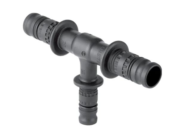 Geberit mepla t-piece reduced: d=20mm d1=16mm d2=20mm