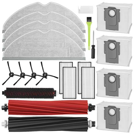 22 Pack pölynimuritarvikkeet Roborock S8/S7/S8+/S7 MaxV Ultra/S7 Pro Ultra Monivärinen
