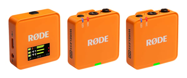 Røde Wireless GO (Gen 3) - Oranssi