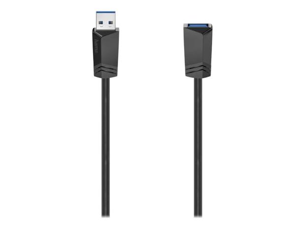 Hama Essential Line - USB extension cable - USB Type A to USB Type A - 1.5 m