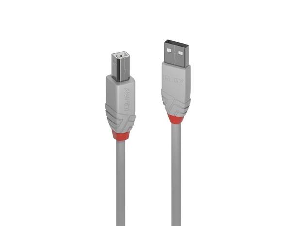 Lindy Anthra Line - USB cable - USB to USB Type B - 3 m