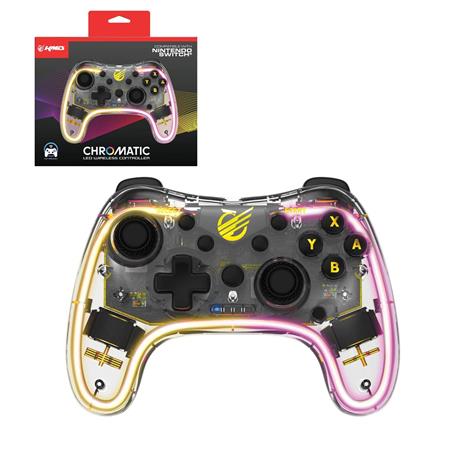 KMD Chromatic LED Wireless Controller, Nintendo Switch -peliohjain