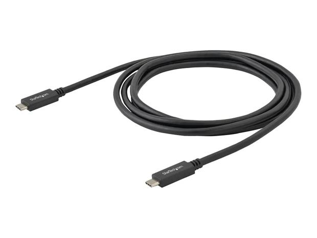 StarTech.com USB C -kaapeli, jossa on 3A PD - USB 3.0 - USB-IF-sertifikaatti - USB-C-kaapeli - 2 m