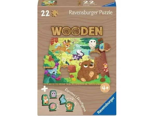 Ravensburger Forest Animals, 22pc Wooden Puzzle