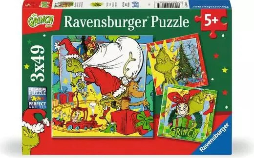 Ravensburger Grinch 3x49p