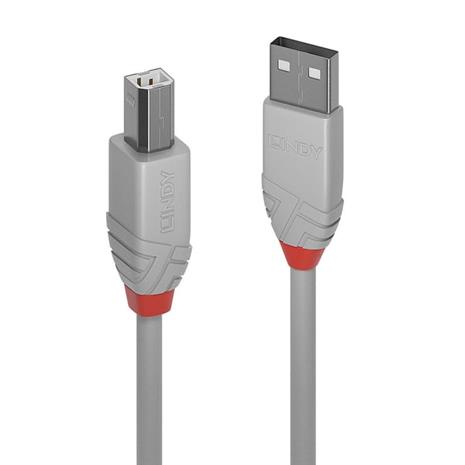 Lindy Anthra Line - USB cable - USB to USB Type B - 1 m