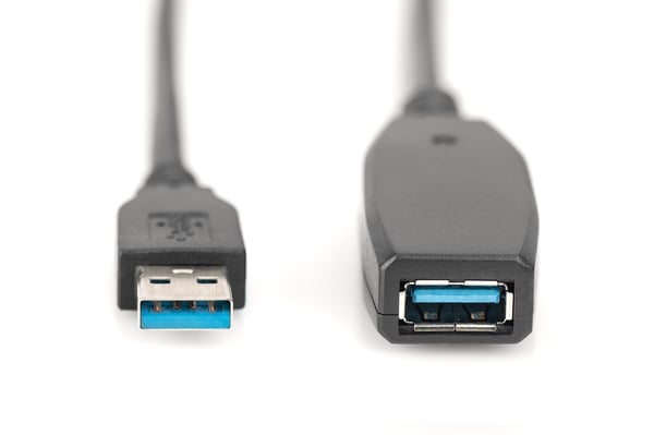 DIGITUS - USB extension cable - USB Type A to USB Type A - 15 m