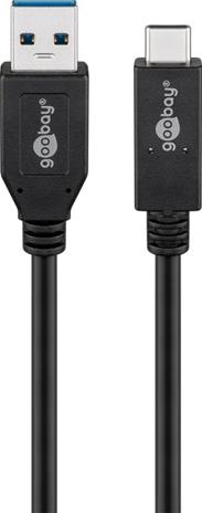 Pro USB-C™ cable (USB 3.1 generation 2 3A) black
