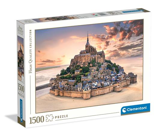 Clementoni The Mont Saint-Michel Risin 1500p palapeli
