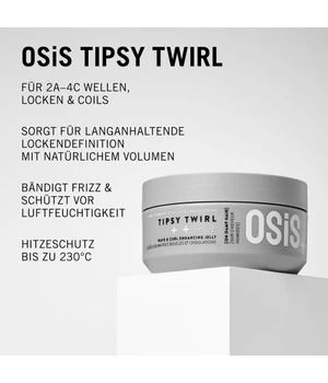 Schwarzkopf Professional Osis Curls & Waves Tipsy Twirl Hiusgeeli 300 ml