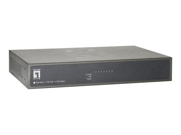 LevelOne FEP-0812, kytkin