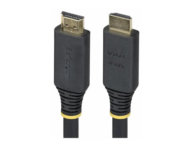 StarTech.com 10m (32.8ft) Active High Speed HDMI Cable 4K60Hz - HDMI cable with Ethernet - 10 m