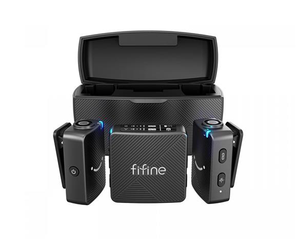 Fifine M9 Dual Wireless Lavalier System, langaton mikrofonijärjestelmä