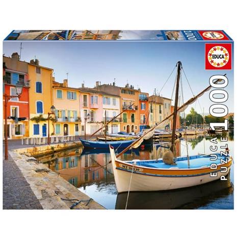 Educa Harbour In Martigues, Provence 1000p palapeli