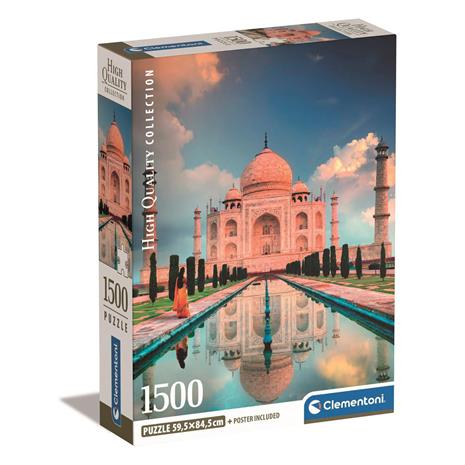 Clementoni High Quality Collection Taj Mahal 1500 palaa – kuva 4/6