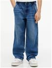 Tommy Hilfiger Baggy Sailor Mid Wash Jeans - Blue - 176