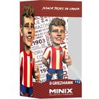 Atletico de Madrid Griezmann Minix -hahmo 12cm, Nuket ja pehmolelut