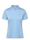Calvin Klein Golf Mila Mini Stripe Polo - Blue - XXL