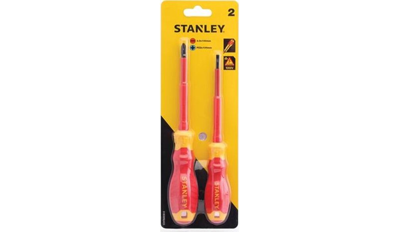 Stanley Vde ruuvimeisselisarja 2kpl Pz2+sl4