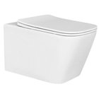 Seinään asennettava WC-istuin 3427, rimless