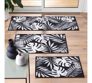 Koristeellinen matto 50x80 cm lehtikuviolla