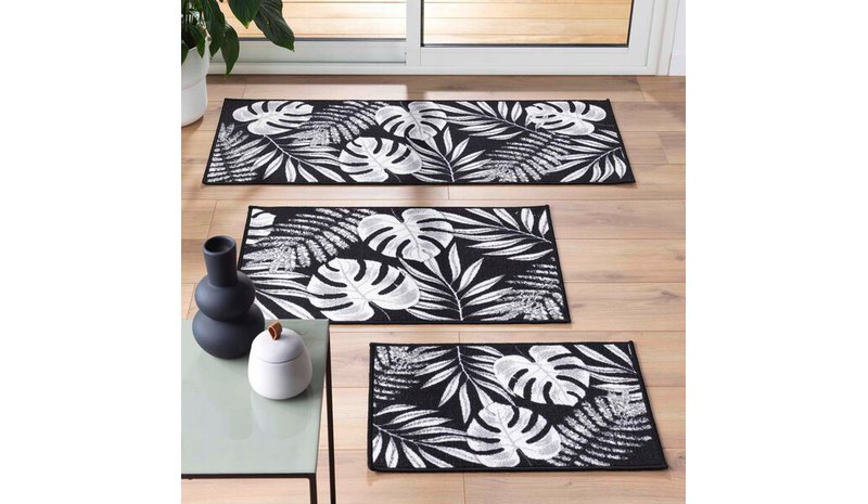Koristeellinen matto 50x80 cm lehtikuviolla